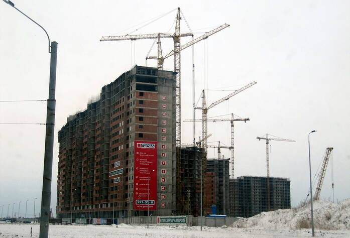 Строительство ЖК «Ленинский Парк»