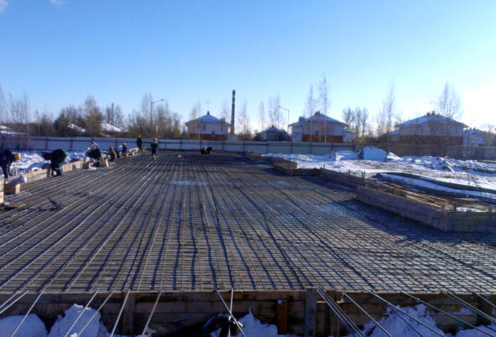 Строительство ЖК «Александровский» (март 2013 г.)