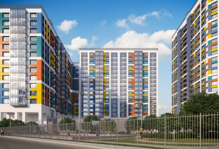 Визуализация проекта жилого комплекса «Оптиков, 34»