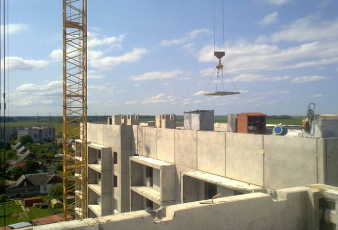 Ход строительства ЖК «Новый Квартал» (сентябрь 2013)