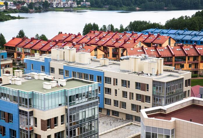 Жилой комплекс «Новая Скандинавия» (сентябрь 2013)