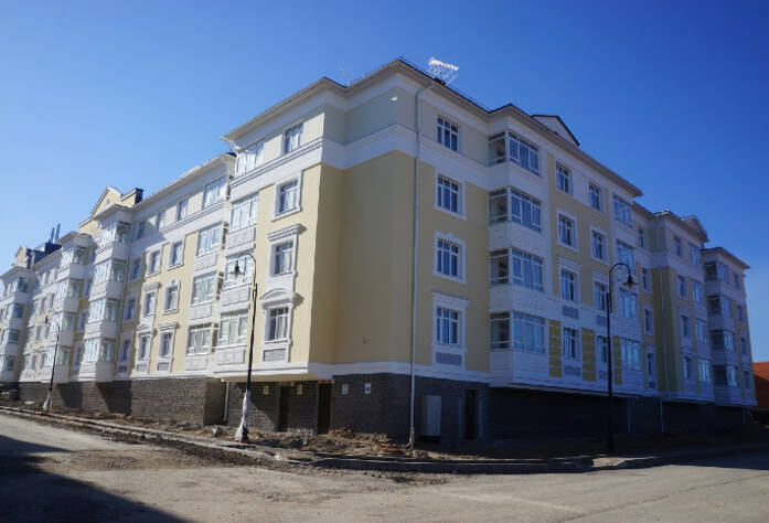 Строительство ЖК «Александровский», I очередь (апрель 2014 г.)