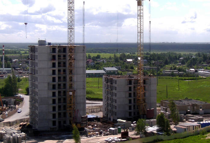 Строительство ЖК «Центральный» (17.06.2014)