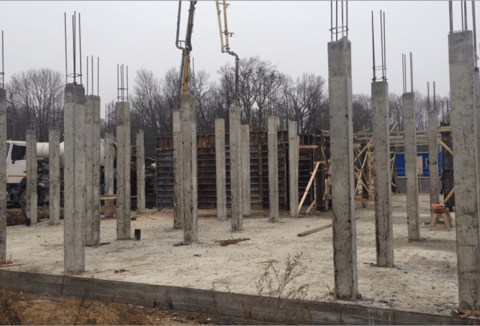 Ход строительства ЖК «Орже» (ноябрь 2014) 