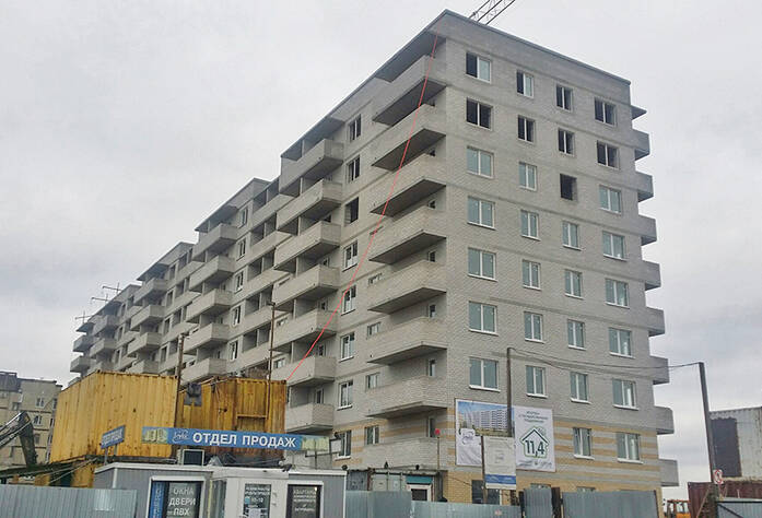 Жилой комплекс «Новый дом на Восточной»: ход строительства (ноябрь 2015)