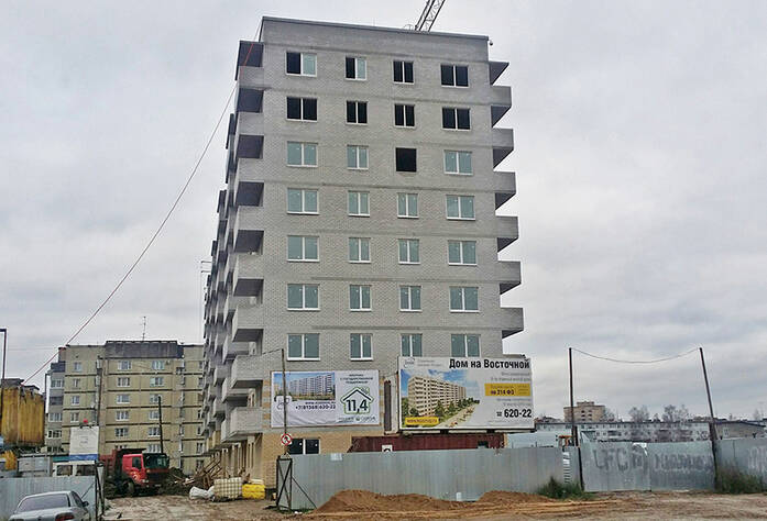 Жилой комплекс «Новый дом на Восточной»: ход строительства (ноябрь 2015)