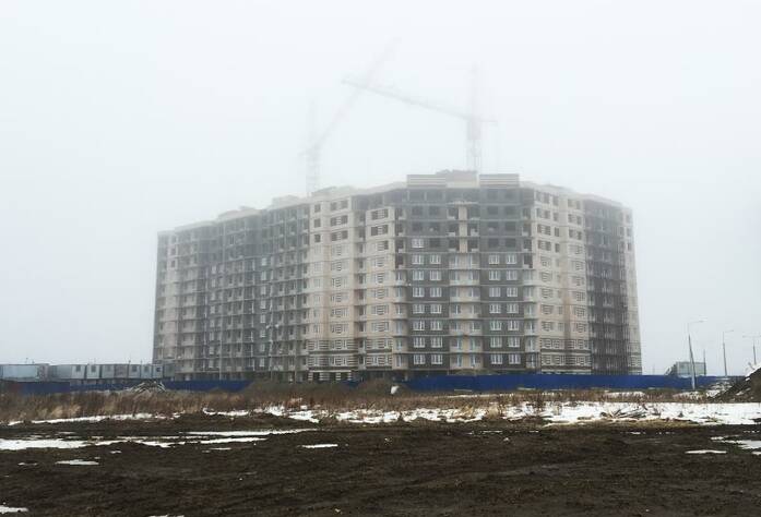 ЖК «Аннинский парк»: ход строительства корпуса 3 (18.03.2016)