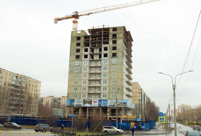 ЖК «Невский эталон»: ход строительства (март 2016)