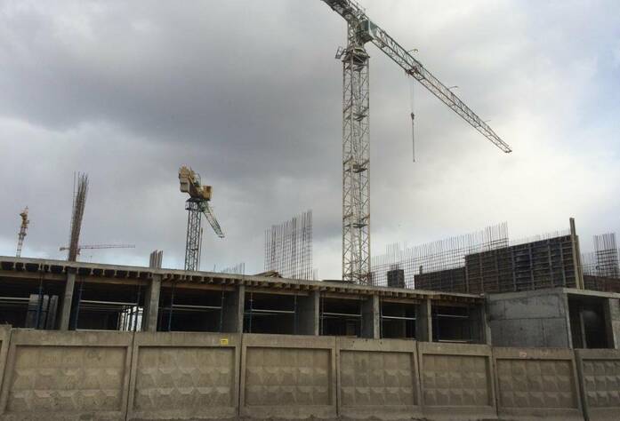 ЖК «Шушары» («Дальпитерстрой»): ход строительства корпуса 40.1 (март 2016)