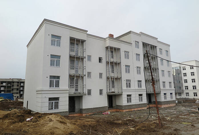 Малоэтажный ЖК «Новое Сертолово»: ход строительства корпуса 2 второй очереди