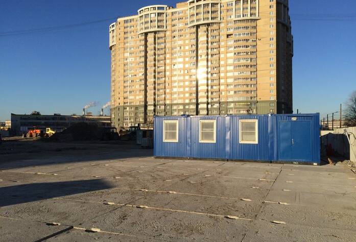 Ход строительных работ МФК «Москва»: строительная площадка