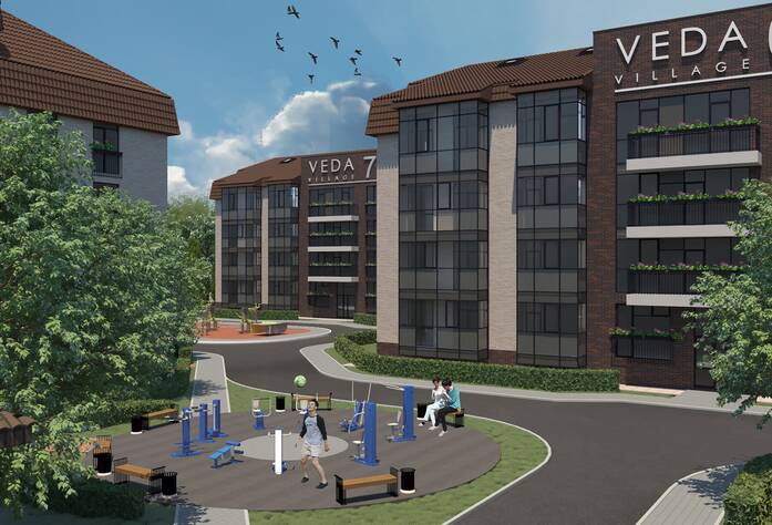 ЖК «Veda Village»: визуализация, актуальная концепция