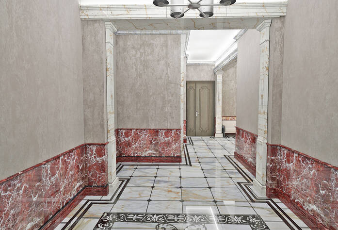 ЖК «Шереметьевский Дворец»: дизайн холлов и коридоров