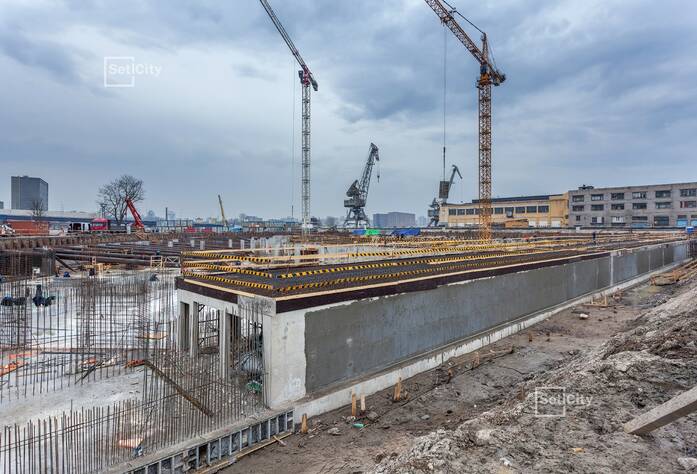 ЖК «Петровский Квартал на воде»: ход строительства корпуса №3