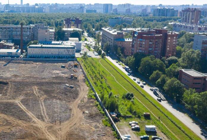 ЖК «Svetlana Park»: ход строительства корпуса №2