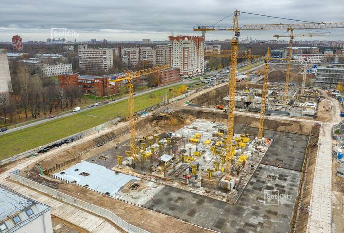 ЖК «Svetlana Park»: ход строительства корпуса №1