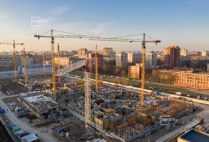 ЖК «Svetlana Park»: ход строительства корпуса №2