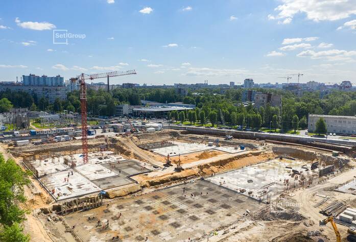 ЖК «Панорама парк Сосновка»:  ход строительства