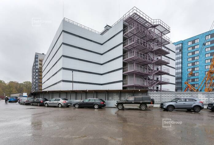 МФК «ArtLine в Приморском»: ход строительства надземного паркинга