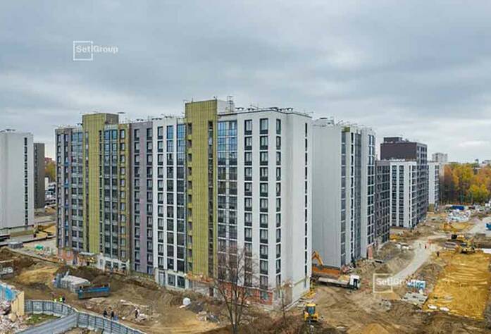 ЖК «Панорама парк Сосновка»: ход строительства корпуса №1