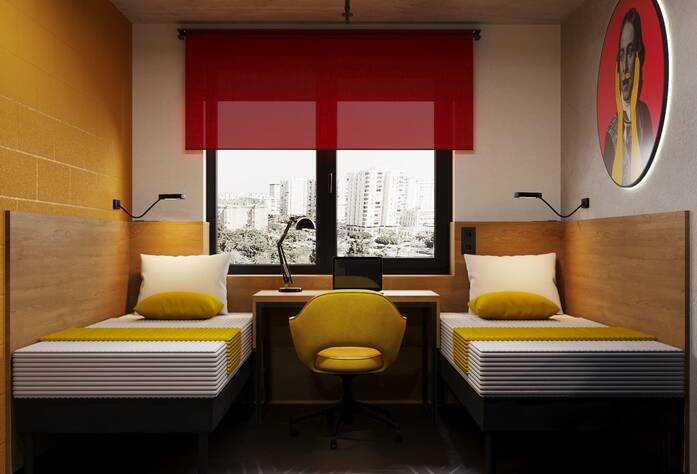 Апарт-отель We&I Ramada 4* by Vertical: визуализация