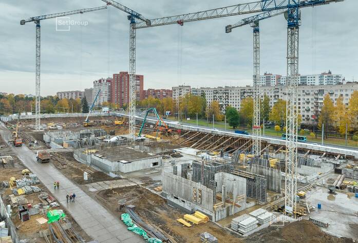 ЖК «Панорама парк Сосновка»: ход строительства корпуса №3.2