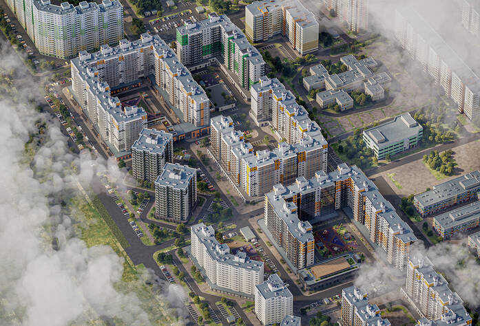 ЖК «Алексеевский квартал»: визуализация