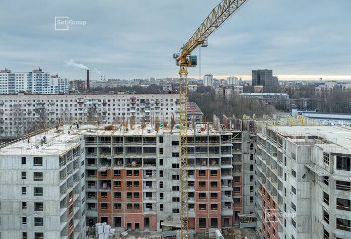 ЖК «Панорама парк Сосновка»: ход строительства корпуса №3.1