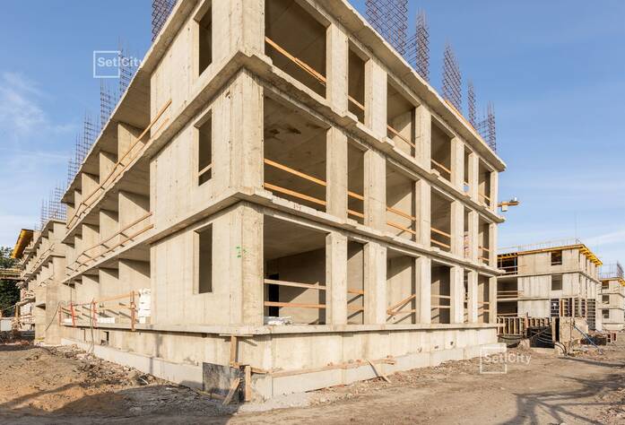 Завершены работы по устройству монолитных конструкций на уровне 3 этажа.